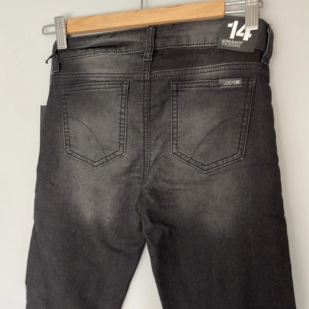 𝅺joe's Ultra Slim Fit Black/Gray Wash Leggings Size 14 (Girl)